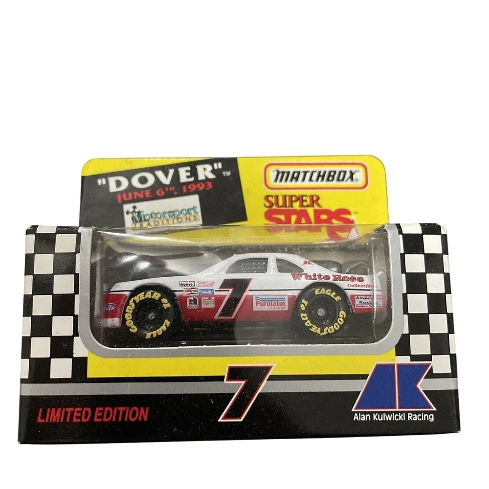 Jimmy Hensley Alan Kulwicki Racing Matchbox Super Stars‎ 1993 Dover #7